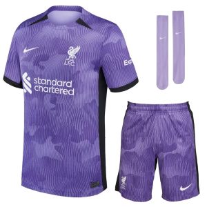 MAILLOT KIT ENFANT LIVERPOOL THIRD 2023 2024