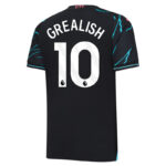 MAILLOT KIT ENFANT MANCHESTER CITY THIRD 2023 2024 GREALISH