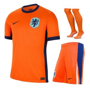 MAILLOT KIT ENFANT PAYS BAS DOMICILE EURO 2024