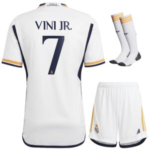 MAILLOT KIT ENFANT REAL MADRID DOMICILE 2023 2024 VINI JR