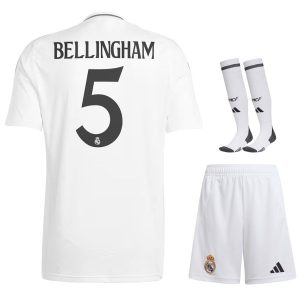 MAILLOT KIT ENFANT REAL MADRID DOMICILE 2024 2025 BELLINGHAM