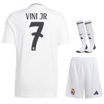 MAILLOT KIT ENFANT REAL MADRID DOMICILE 2024 2025 VINI JR.