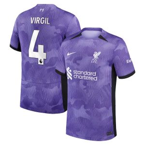 MAILLOT LIVERPOOL 2023 2024 THIRD VIRGIL