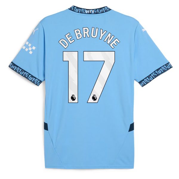 MAILLOT MANCHESTER CITY DOMICILE 2024 2025 DE BRUYNE