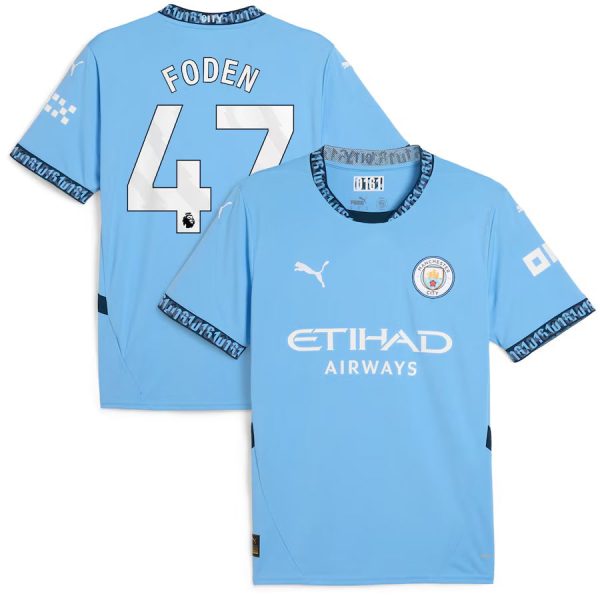 MAILLOT MANCHESTER CITY DOMICILE 2024 2025 FODEN