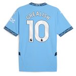 MAILLOT KIT ENFANT MANCHESTER CITY DOMICILE 2024 2025 GREALISH