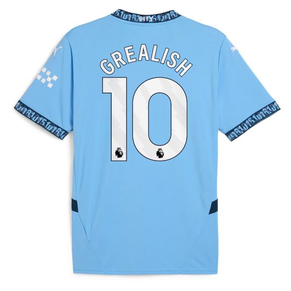 MAILLOT MANCHESTER CITY DOMICILE 2024 2025 GREALISH