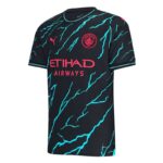 MAILLOT KIT ENFANT MANCHESTER CITY THIRD 2023 2024 HAALAND