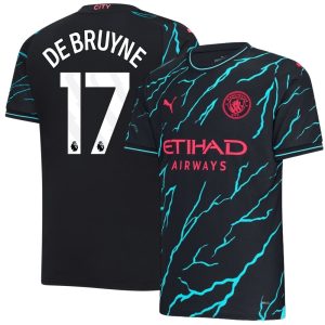 MAILLOT MANCHESTER CITY THIRD 2023 2024 DE BRUYNE