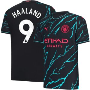 MAILLOT MANCHESTER CITY THIRD 2023 2024 HAALAND