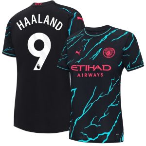 MAILLOT MANCHESTER CITY THIRD 2023 2024 FEMME E.HAALAND