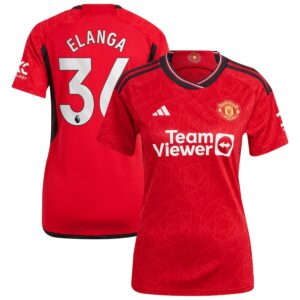 MAILLOT MANCHESTER UNITED DOMICILE 2023 2024 FEMME ELANGA