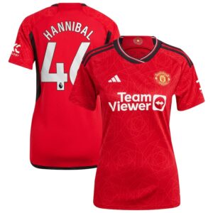 MAILLOT MANCHESTER UNITED DOMICILE 2023 2024 FEMME HANNIBAL