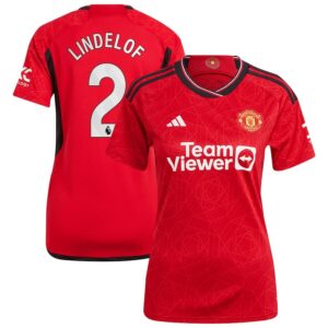 MAILLOT MANCHESTER UNITED DOMICILE 2023 2024 FEMME LINDELOF