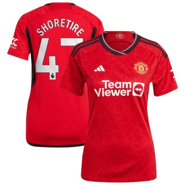 MAILLOT MANCHESTER UNITED DOMICILE 2023 2024 FEMME SHORETIRE