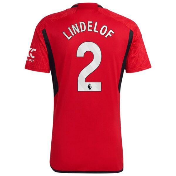 MAILLOT MANCHESTER UNITED DOMICILE 2023 2024 LINDELOF