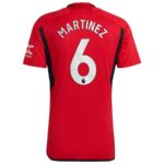 MAILLOT MANCHESTER UNITED DOMICILE 2023 2024 MARTINEZ