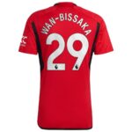 MAILLOT MANCHESTER UNITED DOMICILE 2023 2024 WAN-BISSAKA