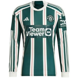 MAILLOT MANCHESTER UNITED EXTÉRIEUR 2023 2024 MANCHES LONGUES