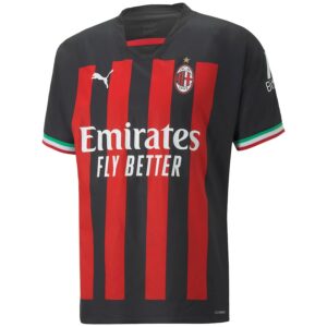 MAILLOT MATCH MILAN AC DOMICILE 2022 2023