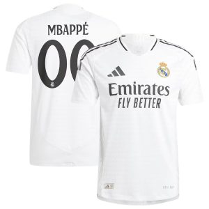 MAILLOT MATCH REAL MADRID DOMICILE 2024 2025 MBAPPE