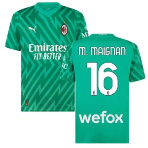 MAILLOT MILAN AC DOMICILE GARDIEN 2023 2024 MAIGNAN