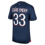 MAILLOT KIT ENFANT PSG DOMICILE ZAIRE-EMERY 2023 2024