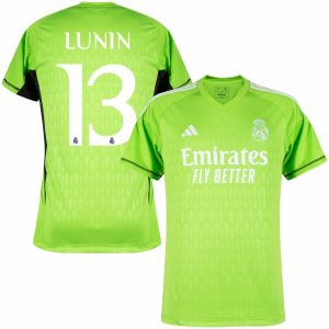 MAILLOT REAL MADRID 2023 2024 GARDIEN LUMIN