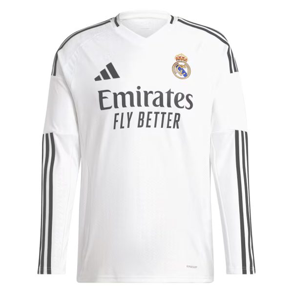 MAILLOT REAL MADRID 2024 2025 MBAPPE MANCHES LONGUES