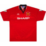 1994-96 MAILLOT RETRO VINTAGE MANCHESTER UNITED HOME SCHOLES