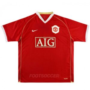 2006-07 MAILLOT RETRO VINTAGE MANCHESTER UNITED HOME