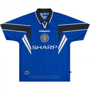 1996-98 MAILLOT RETRO VINTAGE MANCHESTER UNITED THIRD