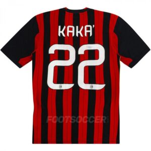 2013-14 MAILLOT RETRO VINTAGE MILAN AC HOME KAKA