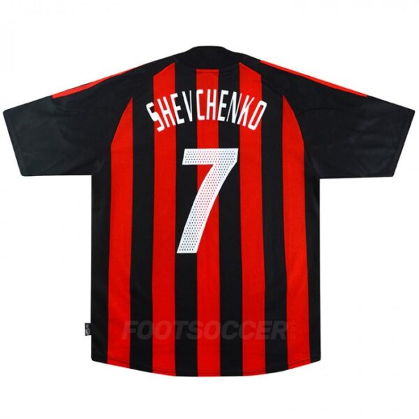 2002-03 MAILLOT RETRO VINTAGE MILAN AC SHEVCHENKO