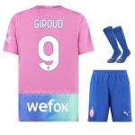 MAILLOT KIT ENFANT MILAN AC THIRD 2023 2024 GIROUD