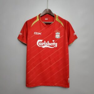 MAILLOT RETRO VINTAGE LIVERPOOL DOMICILE 2005 2006