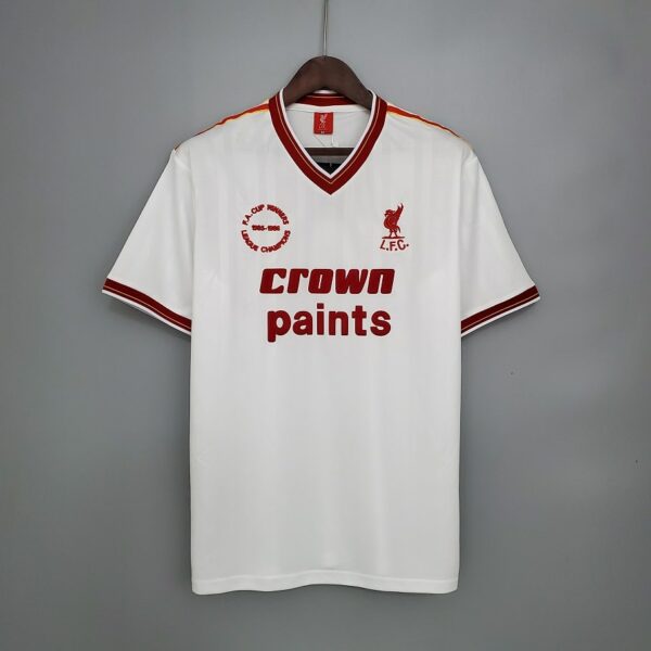 MAILLOT RETRO VINTAGE LIVERPOOL EXTERIEUR 1985 1986