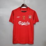 MAILLOT RETRO VINTAGE LIVERPOOL UCL FINALE 2005